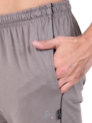 grey side striped full length track pant - 17520472 - Standard Image - 5