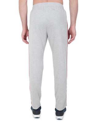 grey side striped full length track pant - 17520476 - Standard Image - 3