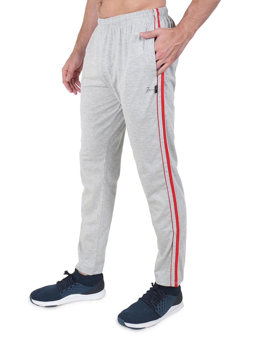 grey side striped full length track pant - 17520476 - Zoom Image - 2