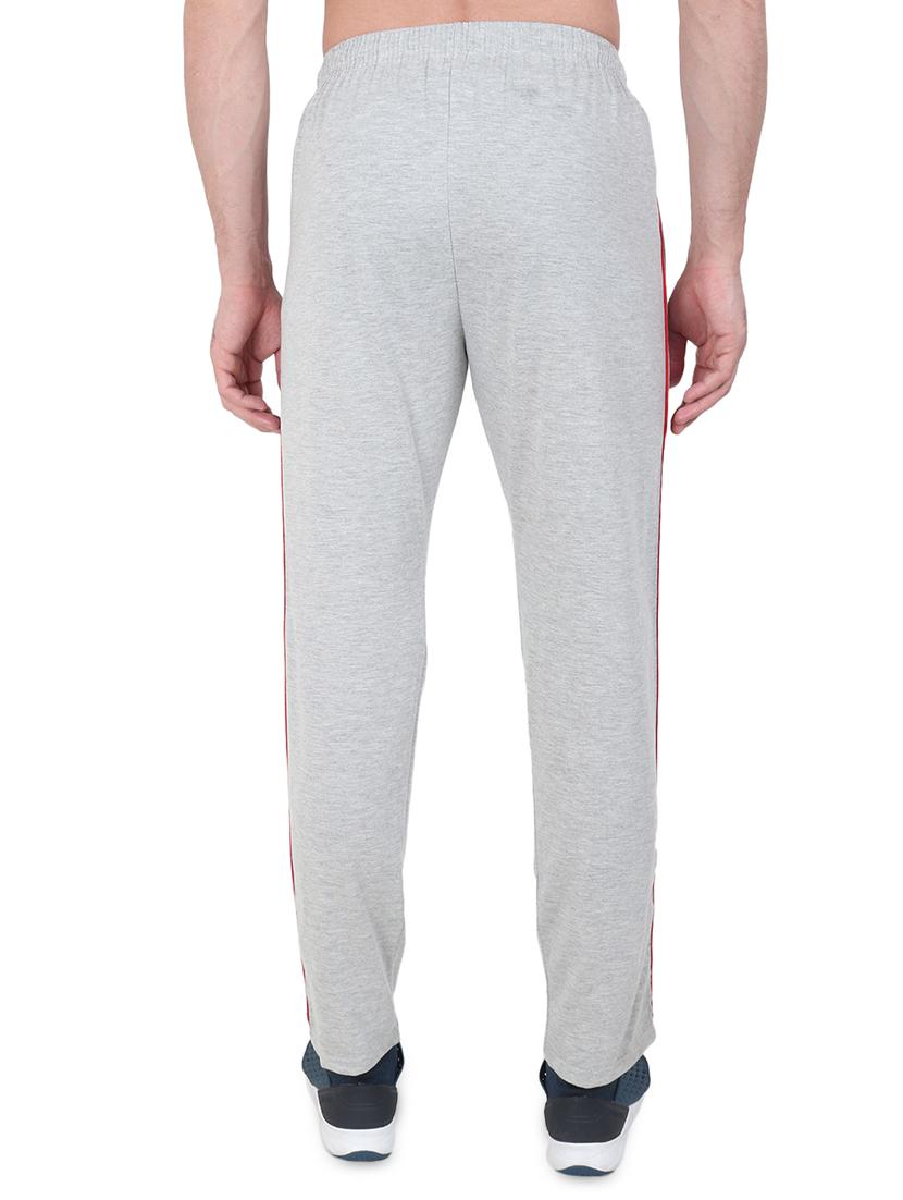 grey side striped full length track pant - 17520476 - Zoom Image - 3