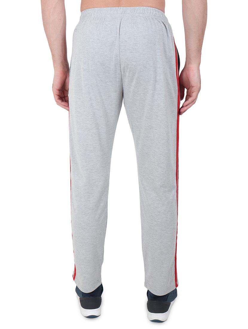grey side striped full length track pant - 17520483 - Zoom Image - 3