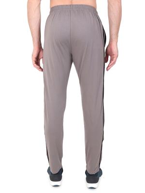 grey side striped full length track pant - 17520486 - Standard Image - 3