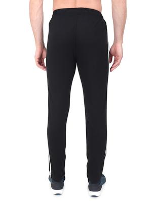 black side striped full length track pant - 17520487 - Standard Image - 3