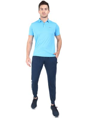 blue solid jogger - 17520488 - Standard Image - 4