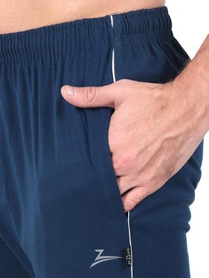 blue solid jogger - 17520488 - Standard Image - 5