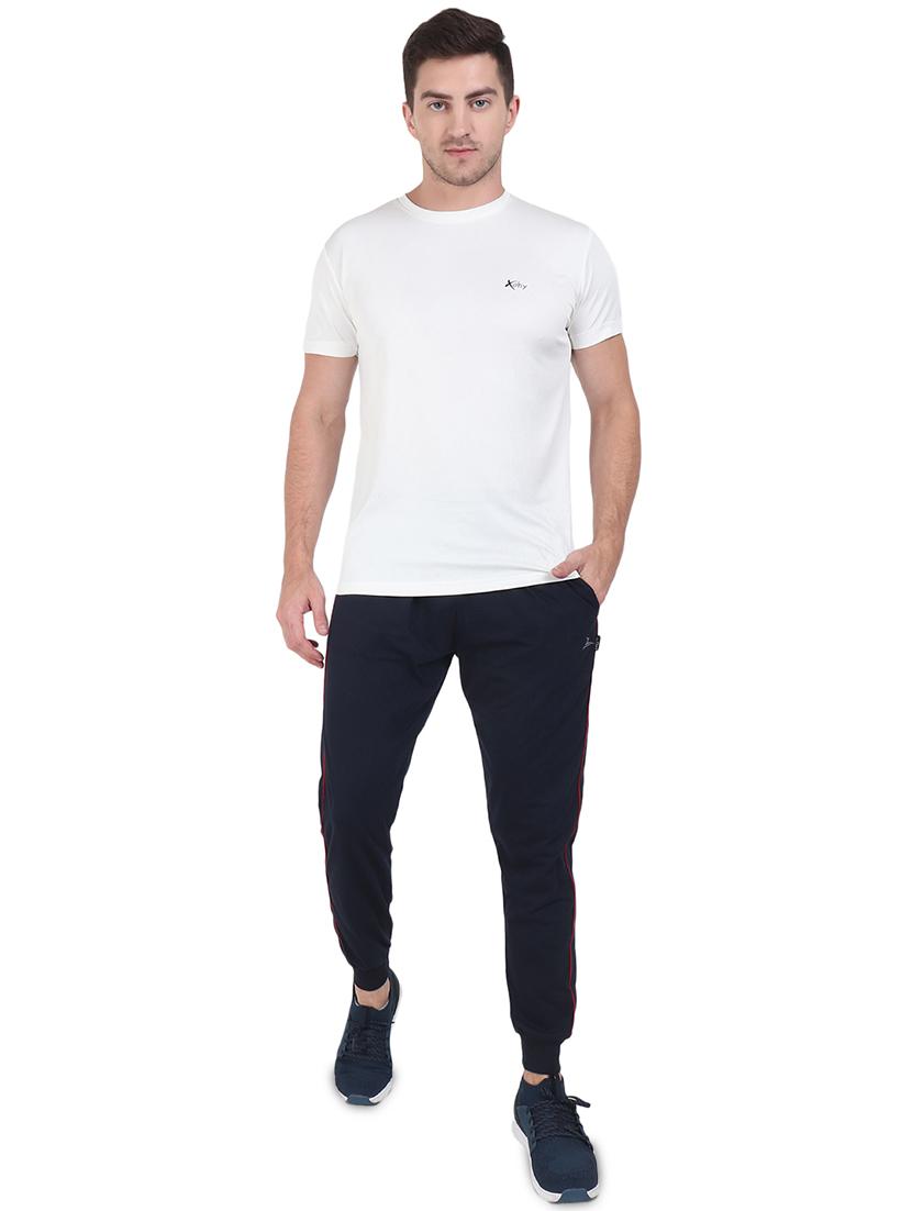navy blue solid jogger - 17520489 - Zoom Image - 4