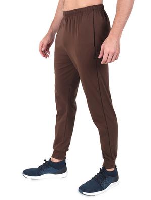brown solid jogger - 17520492 - Standard Image - 2