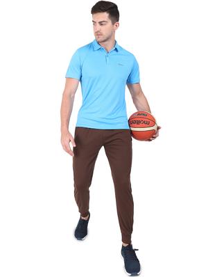 brown solid jogger - 17520492 - Standard Image - 4