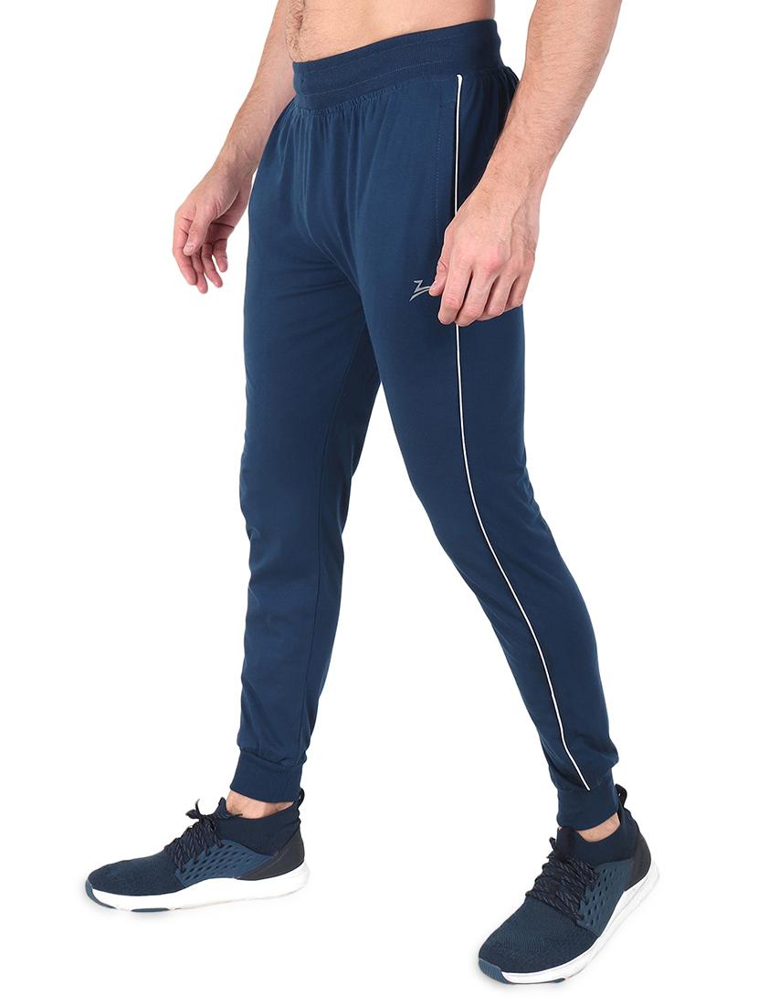 blue solid jogger - 17520495 - Zoom Image - 2