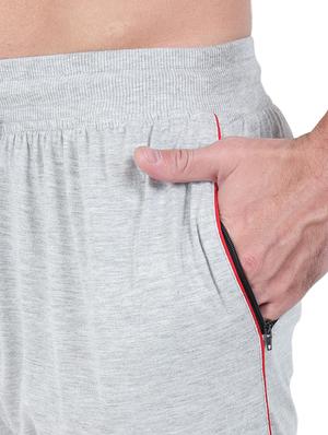 grey solid jogger - 17520497 - Standard Image - 5