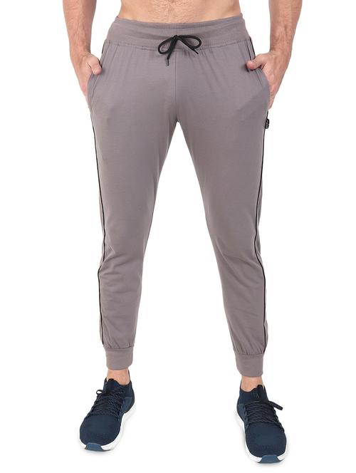 grey solid jogger - 17520500 - Standard Image - 1