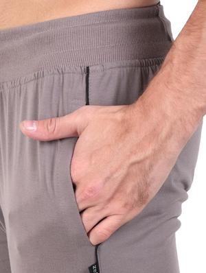grey solid jogger - 17520500 - Standard Image - 5