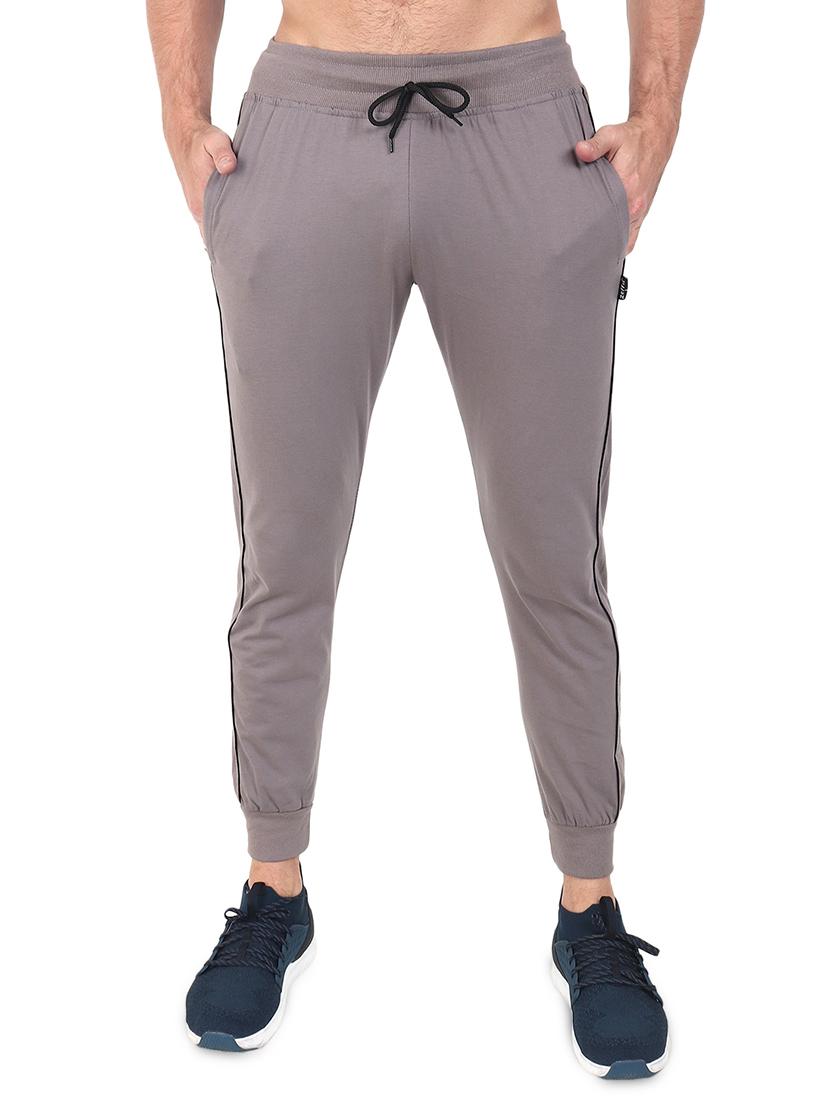 grey solid jogger - 17520500 - Zoom Image - 1