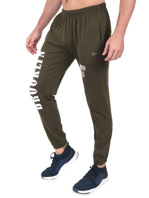 olive green printed jogger - 17520505 - Standard Image - 2