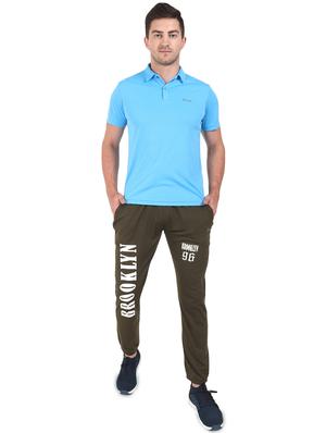 olive green printed jogger - 17520505 - Standard Image - 4