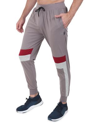 grey color block jogger - 17520516 - Standard Image - 2
