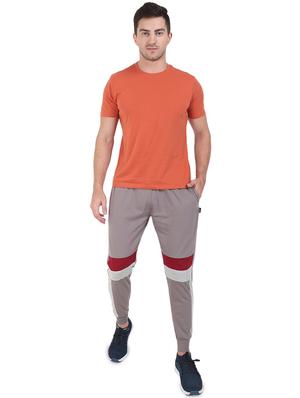 grey color block jogger - 17520516 - Standard Image - 4