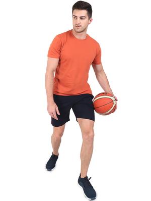 navy blue side striped shorts - 17520518 - Standard Image - 4