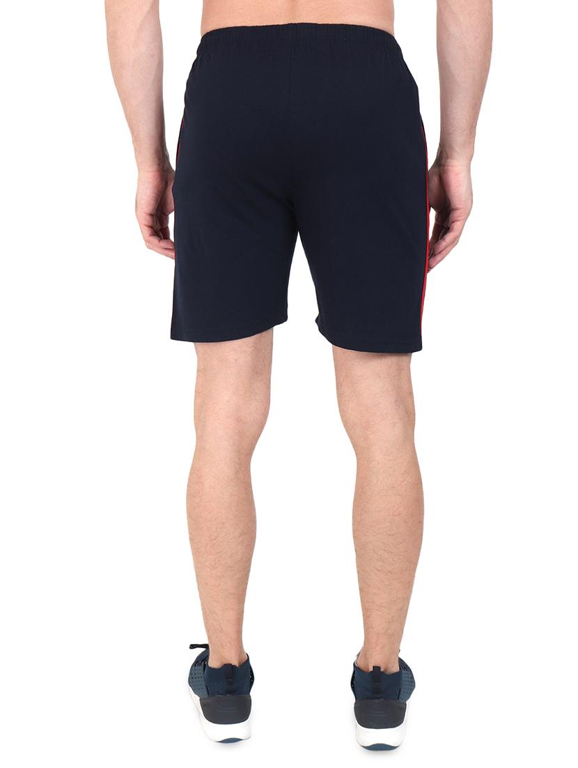 navy blue side striped shorts - 17520518 - Zoom Image - 3