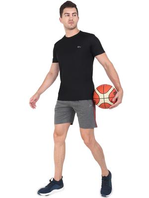 grey side striped shorts - 17520520 - Standard Image - 4