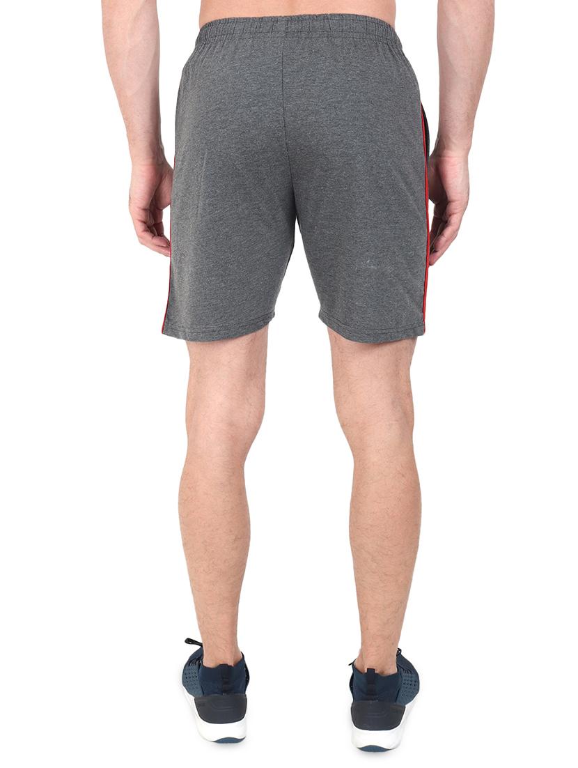 grey side striped shorts - 17520520 - Zoom Image - 3