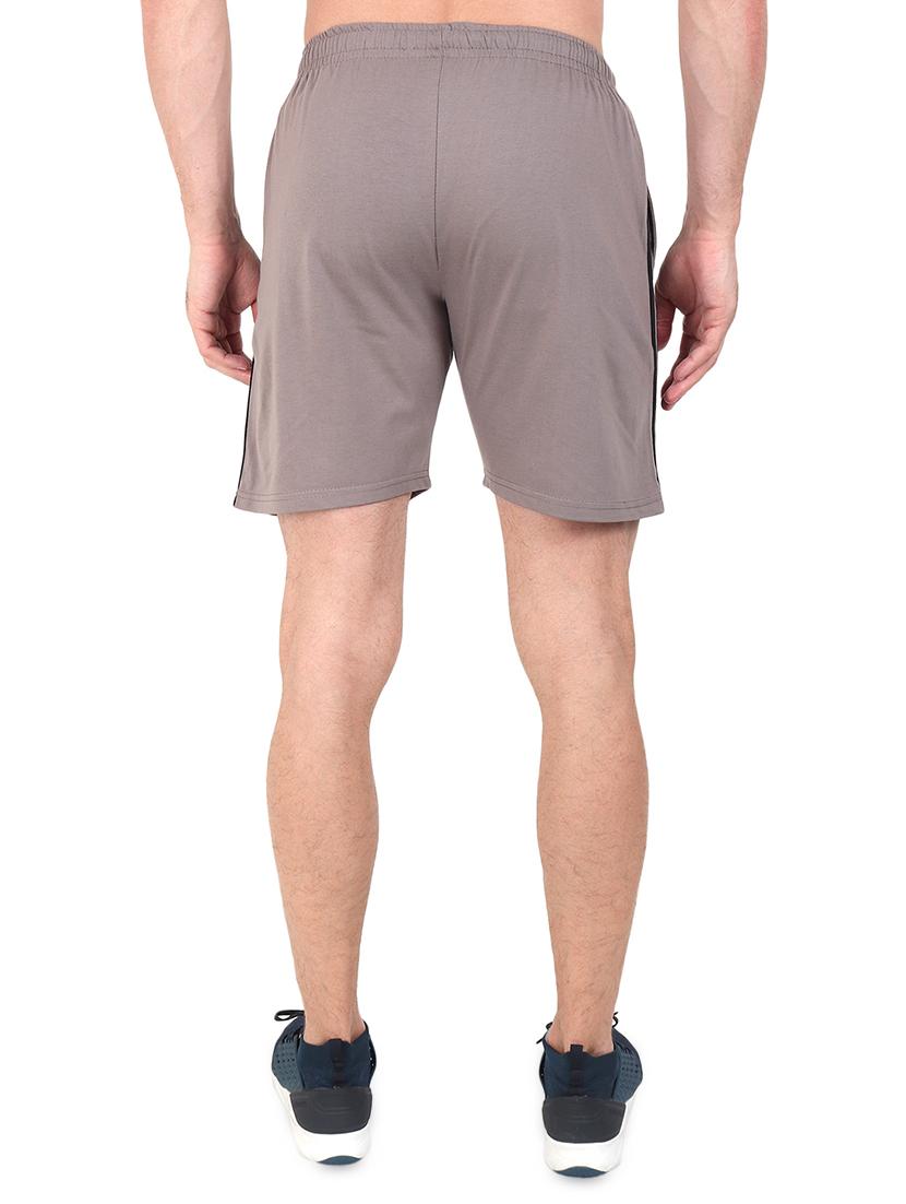 grey side striped shorts - 17520522 - Zoom Image - 3