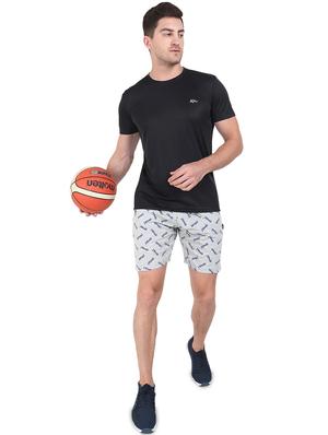 grey printed short - 17520526 - Standard Image - 4