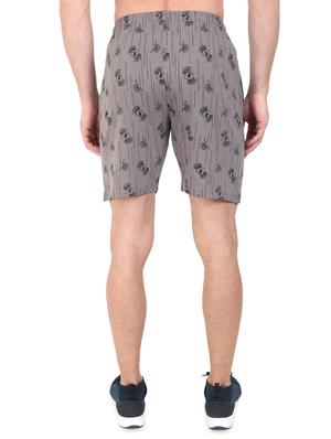 grey printed short - 17520529 - Standard Image - 3