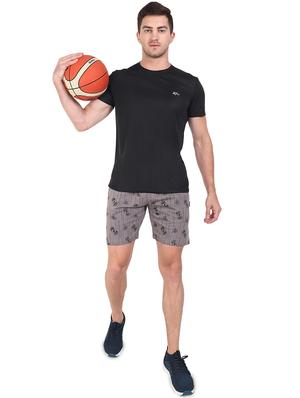 grey printed short - 17520529 - Standard Image - 4