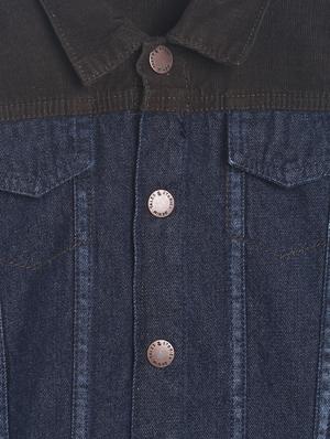 dark blue denim jacket - 17520558 - Standard Image - 3