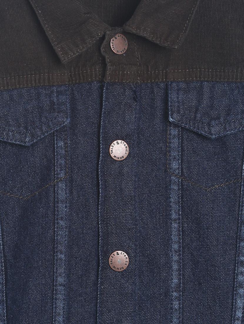 dark blue denim jacket - 17520558 - Zoom Image - 3