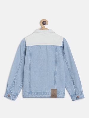 light blue denim jacket - 17520559 - Standard Image - 2