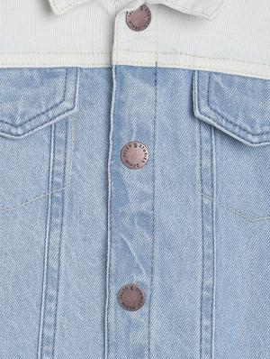 light blue denim jacket - 17520559 - Standard Image - 3
