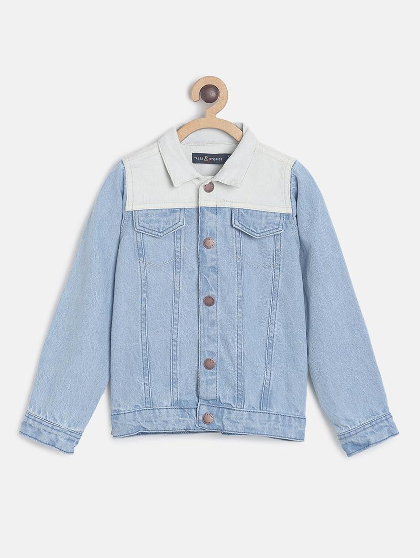 light blue denim jacket - 17520559 - Zoom Image - 1