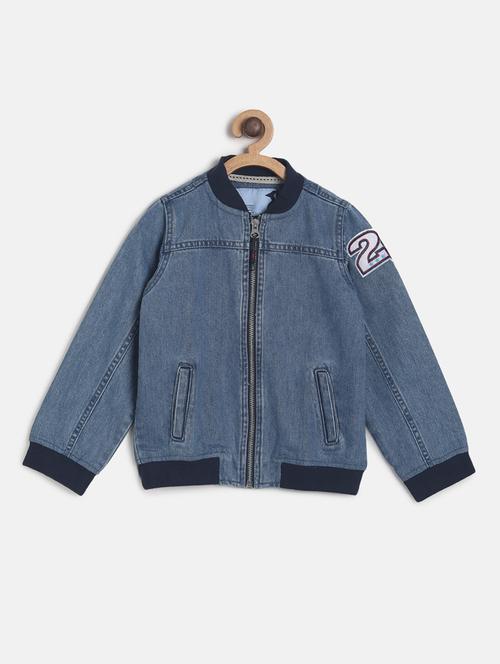 blue bomber jacket - 17520563 - Standard Image - 1