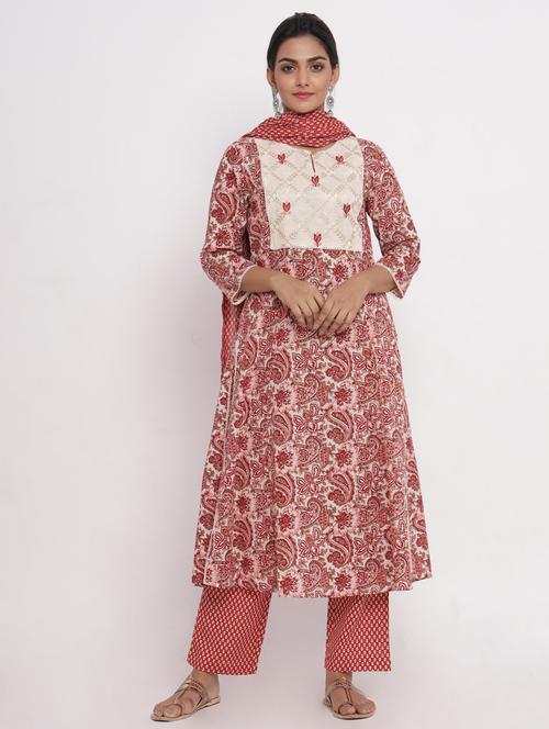 paisley print suit set - 17520589 - Standard Image - 1