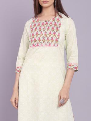 printed kurta pant set - 17520599 - Standard Image - 5