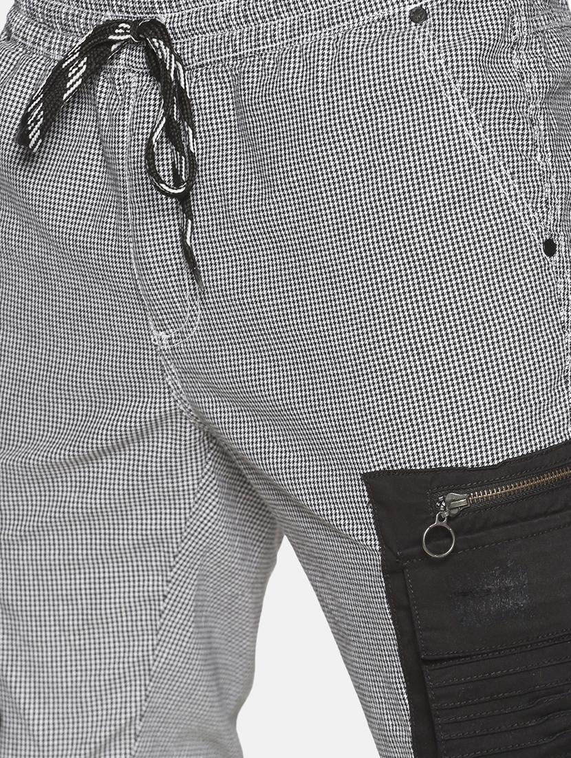 grey checkered chino trouser - 17520620 - Zoom Image - 5