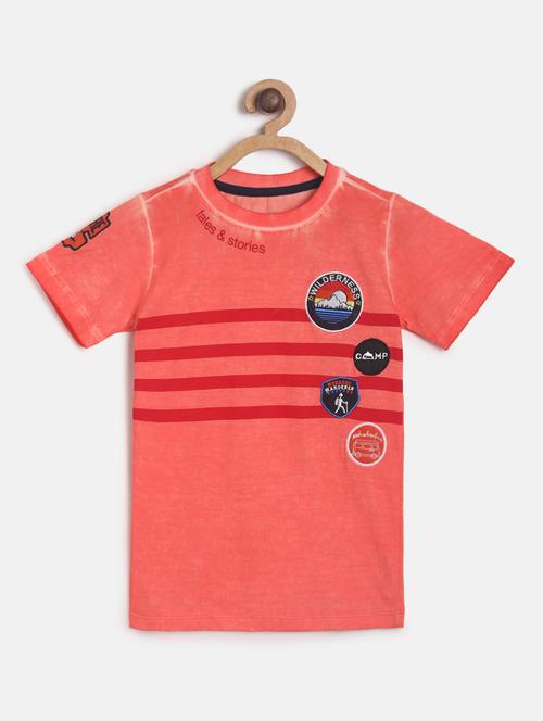 pink cotton tshirt - 17520640 - Standard Image - 1