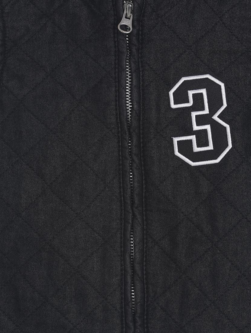 black cotton regular jackets & coat - 17520673 - Zoom Image - 3