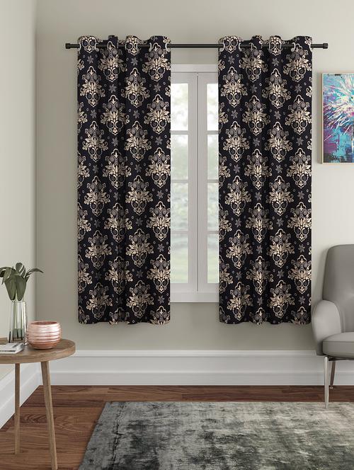 cortina digital print polyester pack of 2 curtain - 17520804 - Standard Image - 1