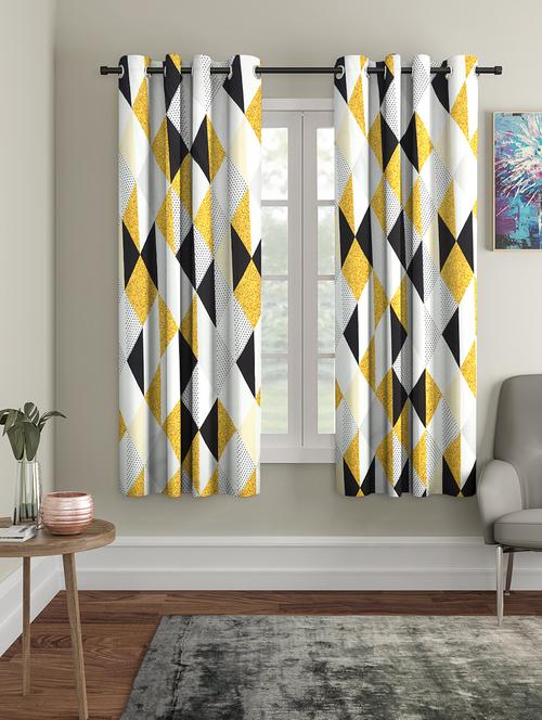 cortina digital print polyester pack of 2 curtain - 17520809 - Standard Image - 1