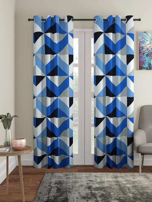 cortina digital print polyester pack of 2 curtain - 17520846 - Standard Image - 1