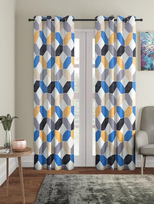 cortina digital print polyester pack of 2 curtain - 17520852 - Standard Image - 1