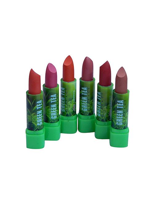 ads green tea extract based lipstick multicolor set of 6 (multicolor) - 17520915 - Standard Image - 1
