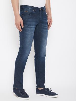 blue denim washed jeans - 17520999 - Standard Image - 2