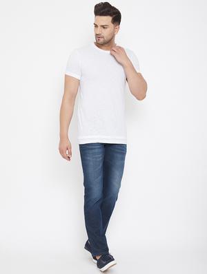 blue denim washed jeans - 17520999 - Standard Image - 4