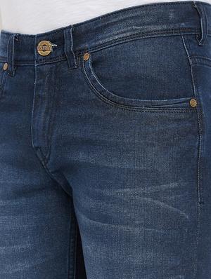 blue denim washed jeans - 17520999 - Standard Image - 5