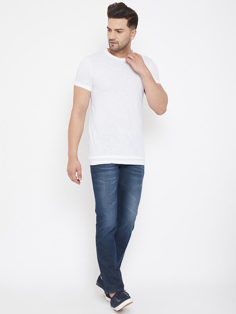 blue denim washed jeans - 17520999 - Zoom Image - 4