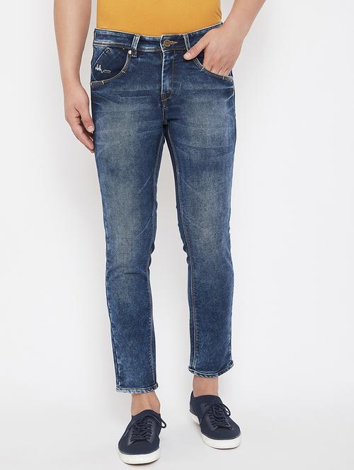 blue denim washed jeans - 17521002 - Standard Image - 1